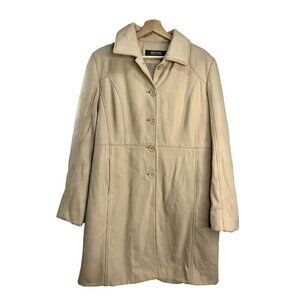Kenneth Cole Reaction Wool Blend Pea Coat 12
